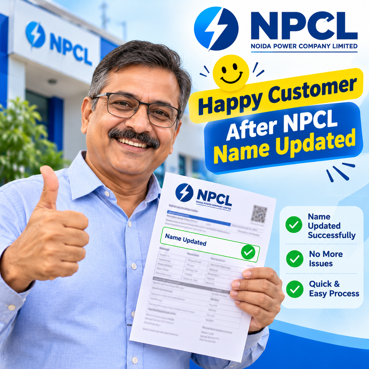 Sanjay Singh - NPCL Mutation Success