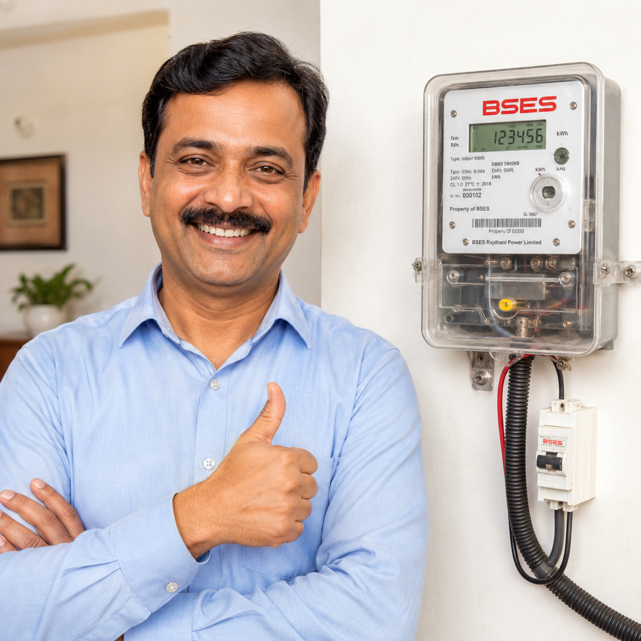 BSES Happy Customer — Ranjeet Kumar Meter Details