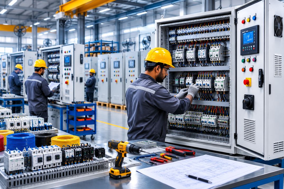 Custom Electrical Panel Manufacturing by LUMEX POWER